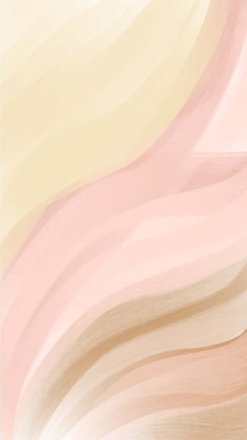 Soft Brush Strokes Neutral Colors Wallpaper