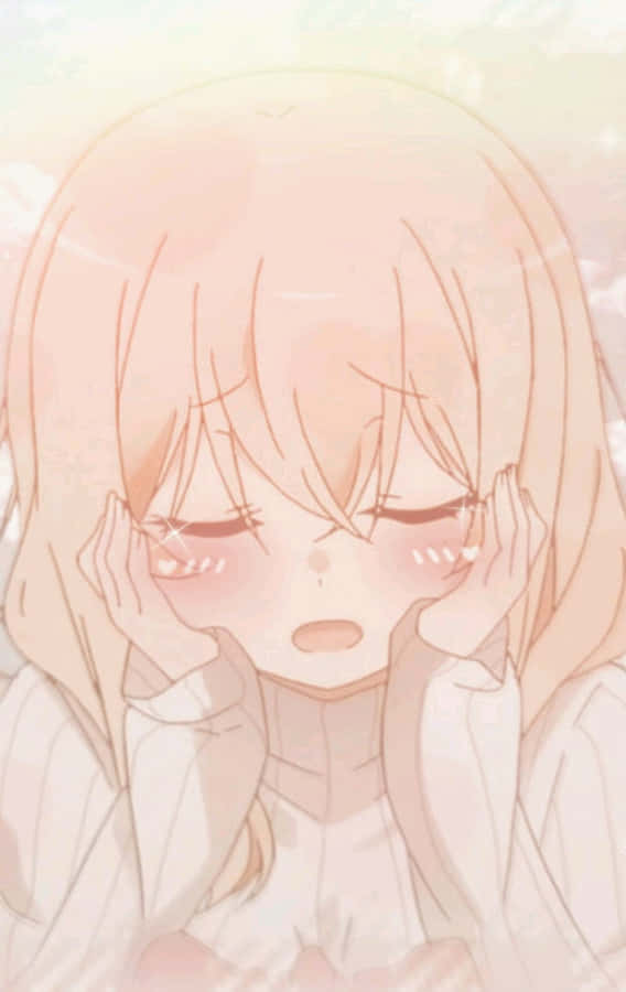 Soft Pink Girl Cute Pfp For Tiktok Wallpaper