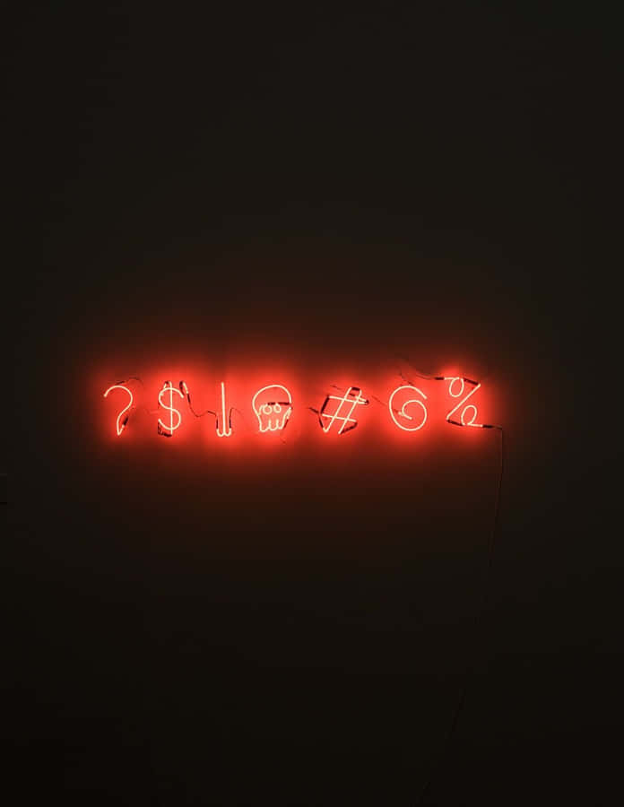 Soft Red Glow Wallpaper