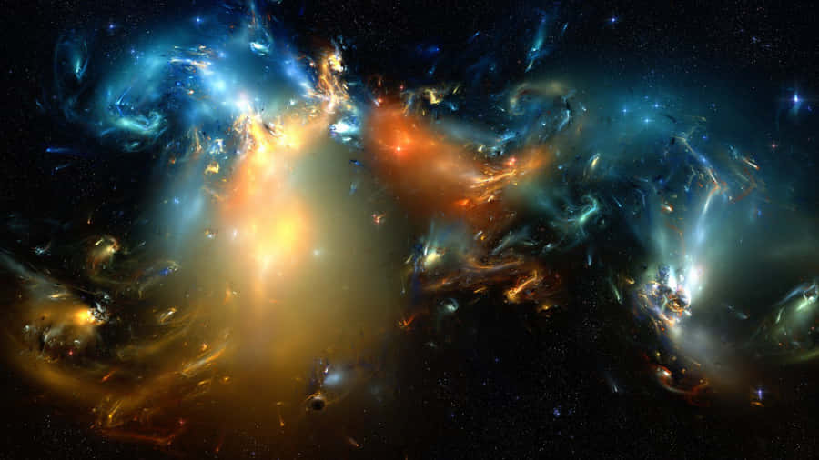 Space Abstract Nebula Wallpaper