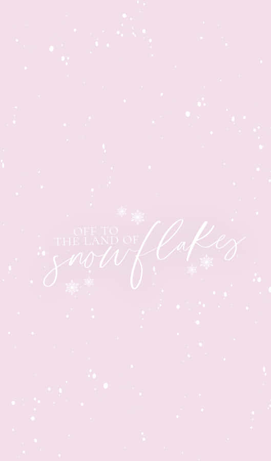 Sparkle In Pink At Christmas Time Wallpaper