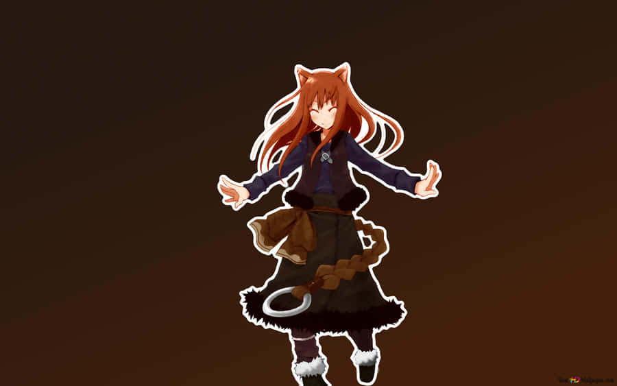 Spice And Wolf - Follow The Path Of Wisdom Wallpaper