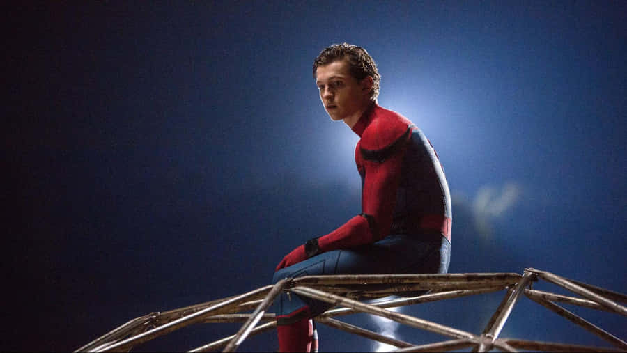 Spider Man Homecoming: Peter Parker Flies Into Action Wallpaper