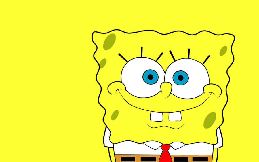 Spongebob Pfp Yellow Wallpaper