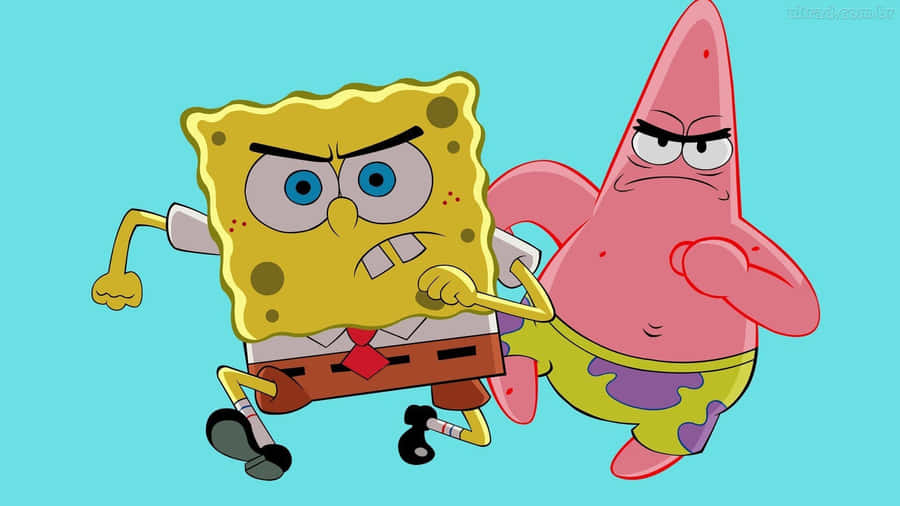 Spongebob Squarepants And Spongebob Squarepants Wallpaper