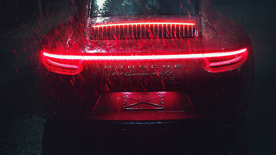 Sports Car Porsche 911 Taillights Wallpaper