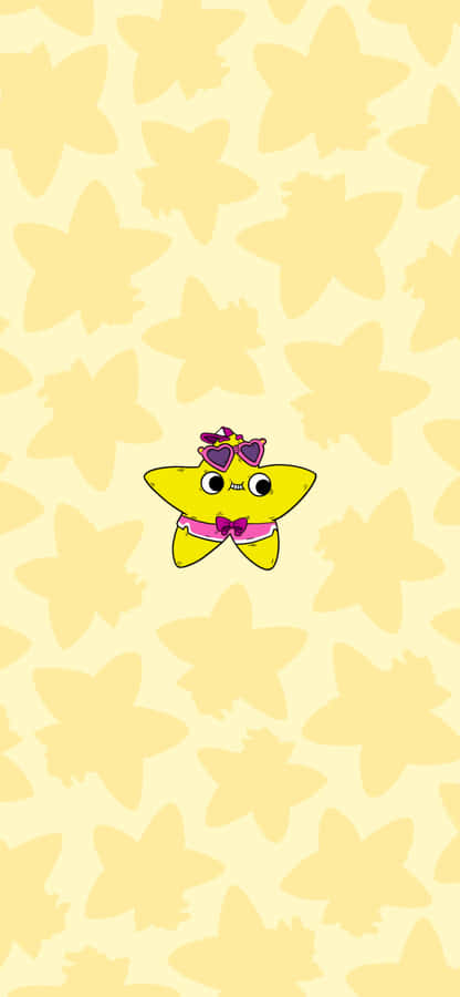 Spread Your Happiness With Kawaii Yellow Wallpaper