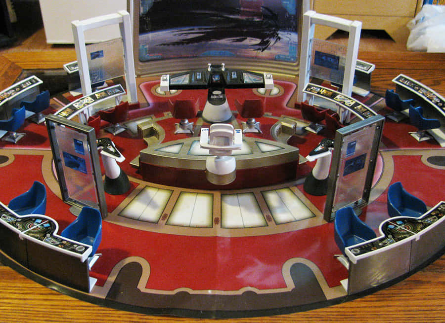 Star Trek Enterprise Bridge Playset Wallpaper