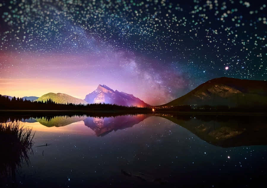 Starry Night Sky 2040 X 1440 Wallpaper