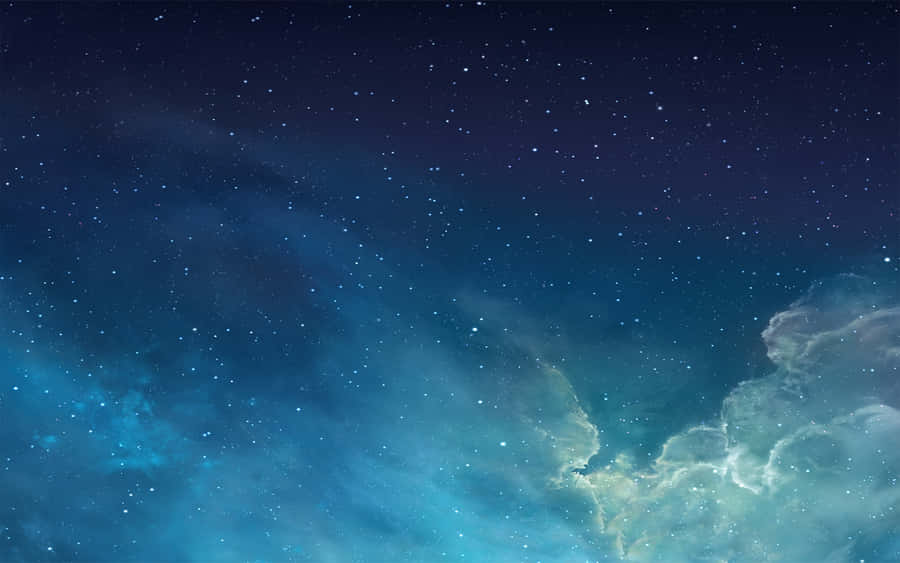 Starry Night Sky Nebula Clouds Wallpaper