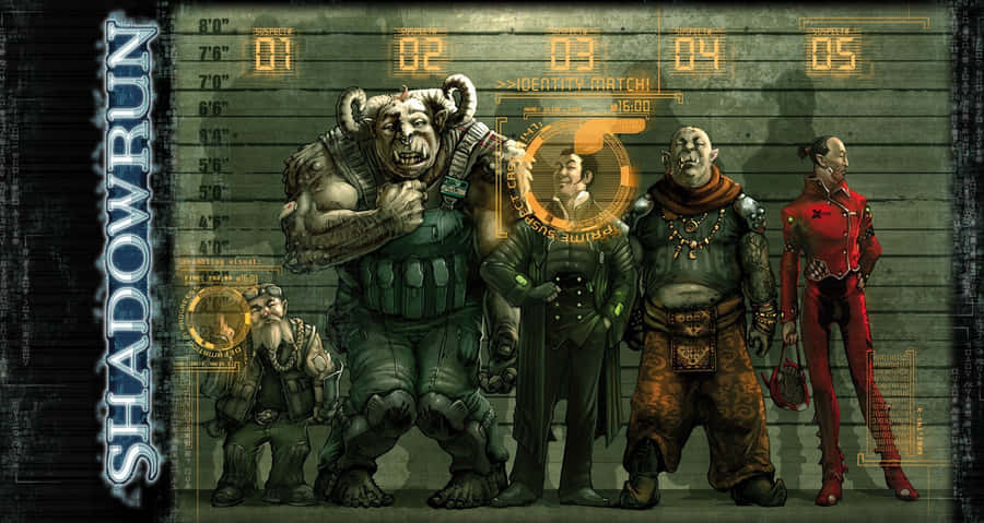 Step Into The Darkness Of A Cyberpunk World With Shadowrun Wallpaper