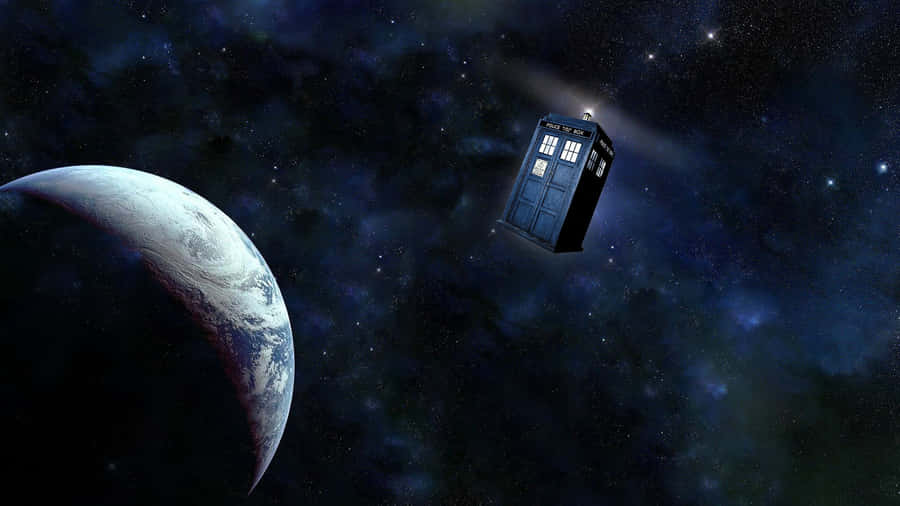 Step Through The Tardis To Explore The Unexpected Wallpaper