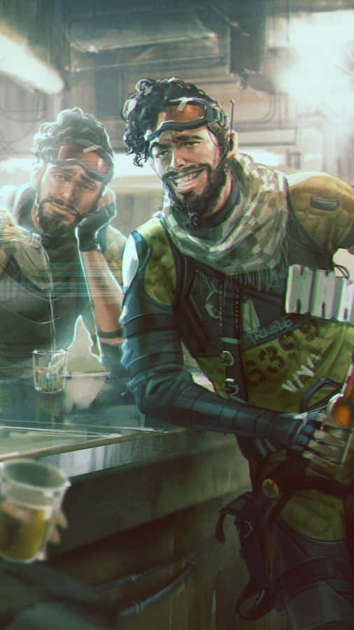 Step Up Your Game With Crypto In Apex Legends Wallpaper