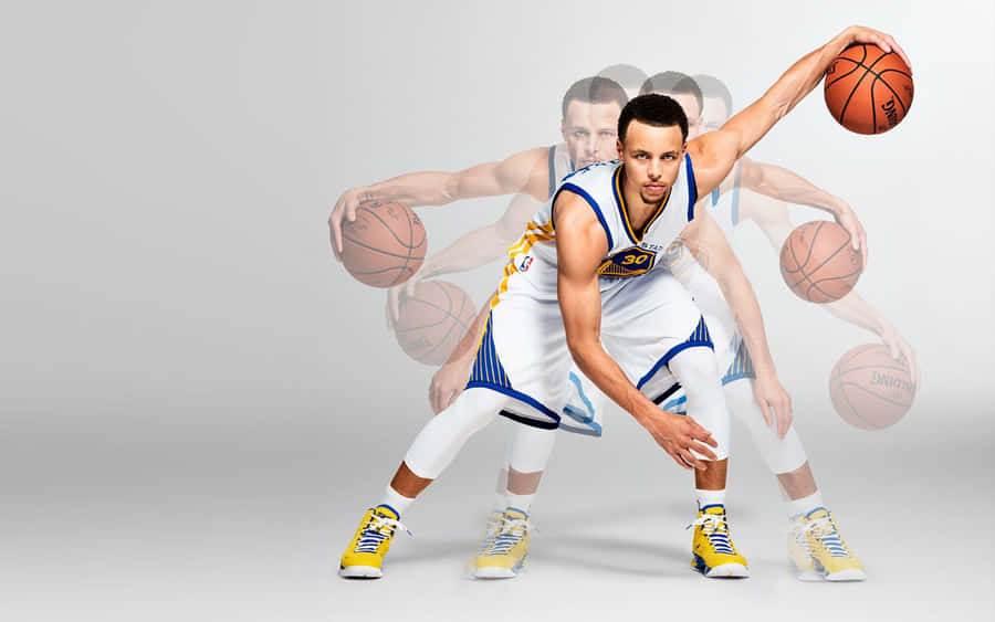 Stephen Curry Cool Creative Shot Wallpaper