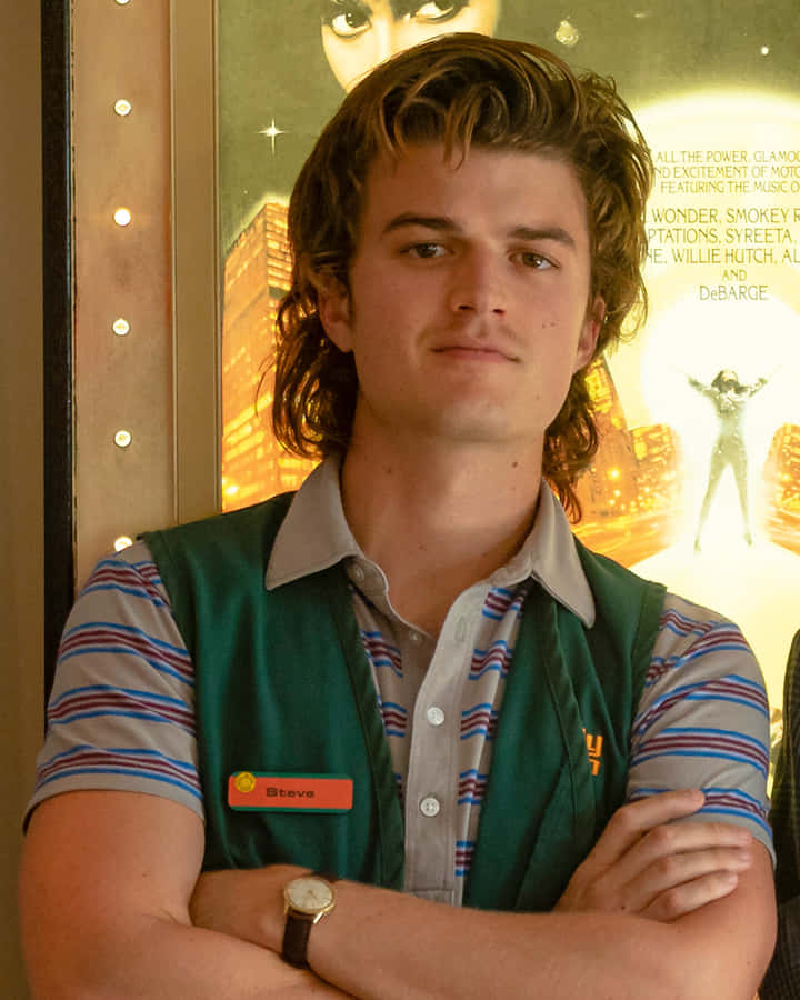 Steve Stranger Things Scoops Ahoy Uniform Wallpaper
