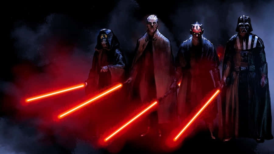 Strike Down The Darkness With A Trusty Star Wars Lightsaber Wallpaper