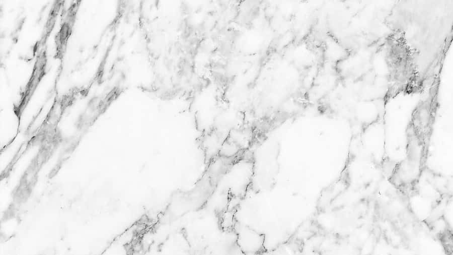 Striking Pattern Of Black And White Marble Wallpaper