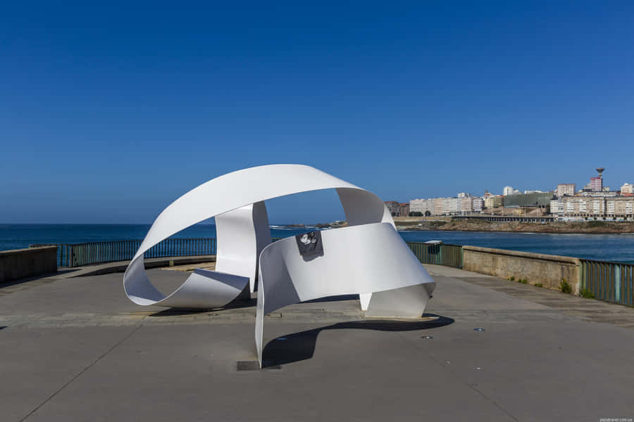 Stunning Representation Of Orzan's Heroes In Corunna Wallpaper