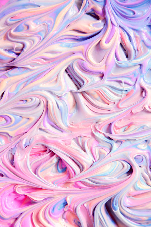 Sweet And Colorful Buttercream Frosting Wallpaper