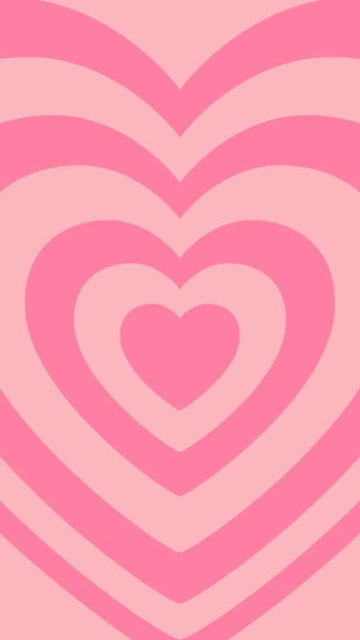 Swirly Hearts Preppy Pfp For Tiktok Wallpaper