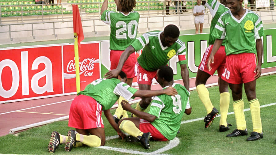 Team Amazing Roger Milla Wallpaper
