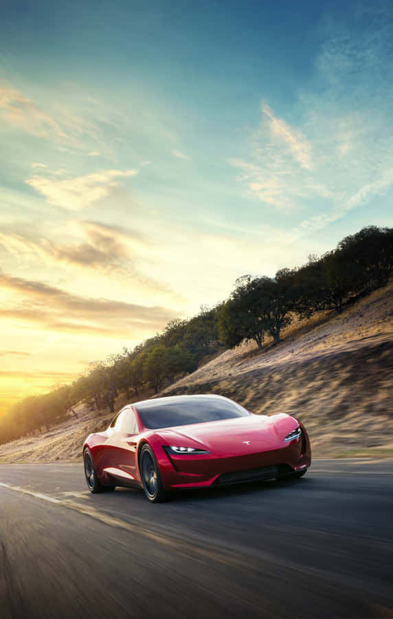 Tesla Iphone – Connected To Innovation Wallpaper