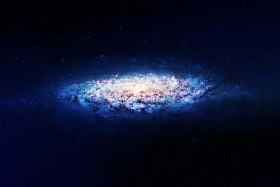 The Andromeda Galaxy, A Spiral Galaxy Located Approximately 2.5 Million Light-years From Earth Wallpaper