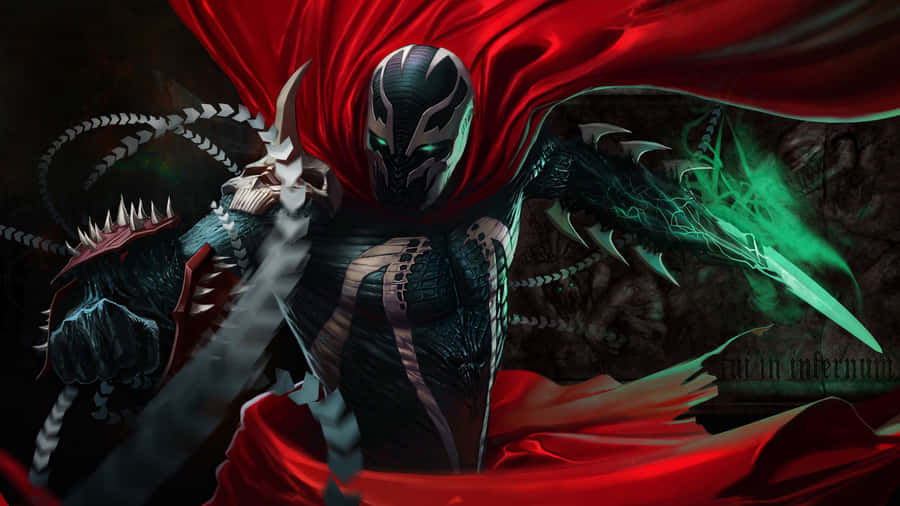 “the Antihero Spawn In Vivid Hd” Wallpaper