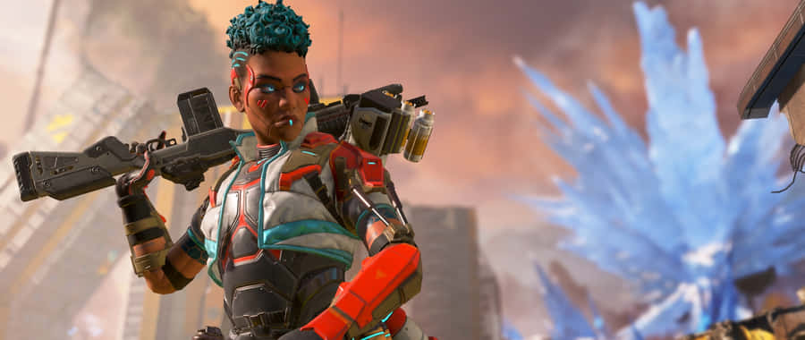 The Apex Tower Soars Above Bangalore Wallpaper