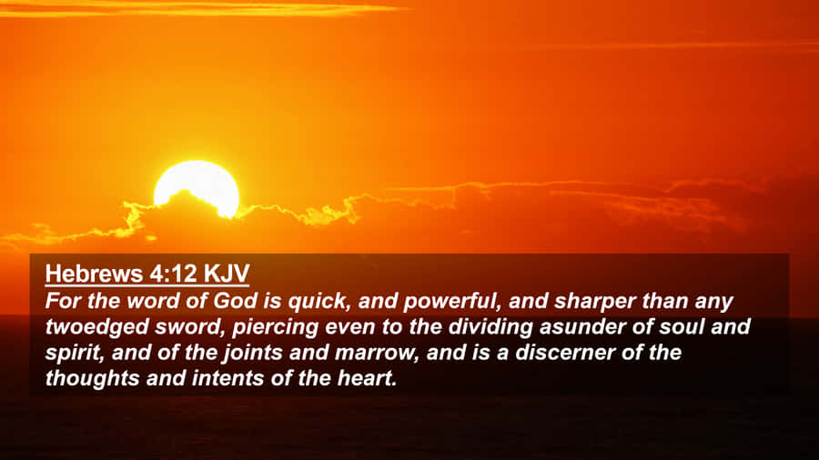 The Bible Is The Word Of God Wallpaper