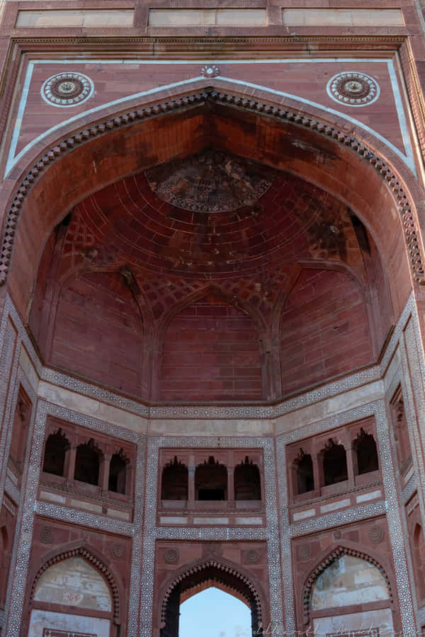 The Design Of Fatehpur Sikri Wallpaper