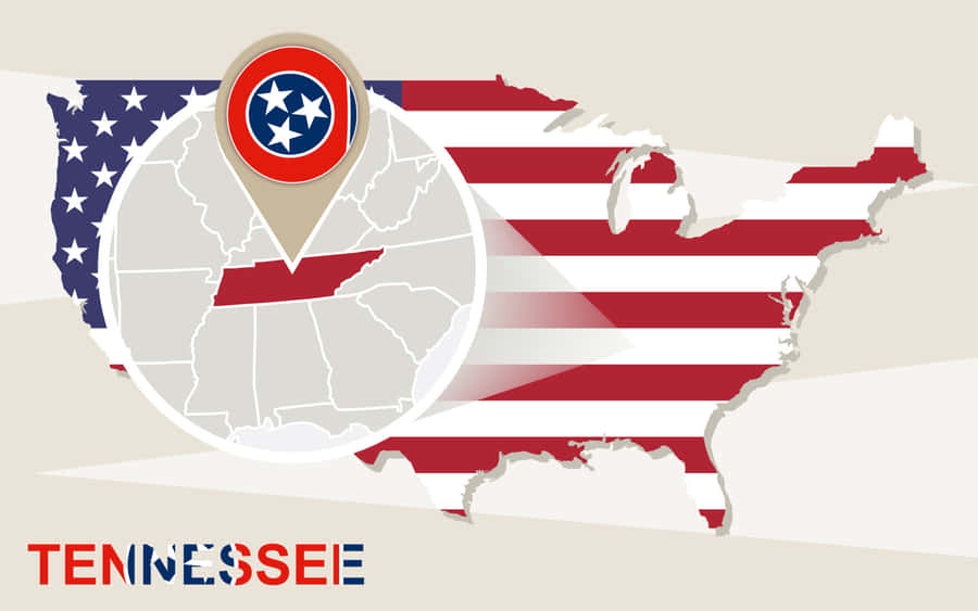 The Flag Of Tennessee Wallpaper