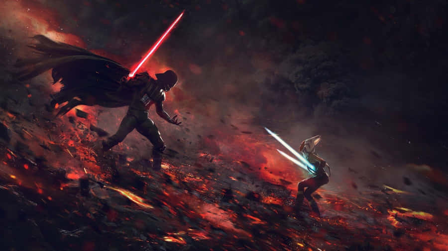 The Force Awakens In This Epic Star Wars Scene Wallpaper