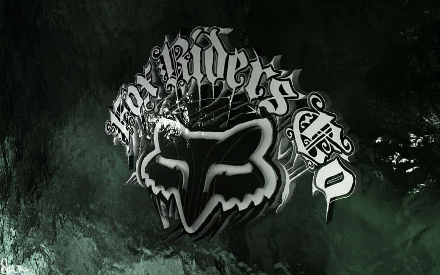 The Fox Logo On A Dark Background Wallpaper