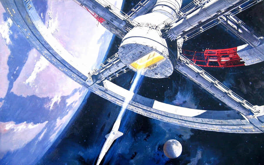 The Iconic And Memorable Stanley Kubrick Film, 2001: A Space Odyssey. Wallpaper