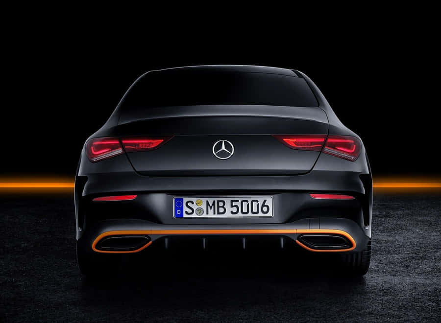 The Iconic Black Mercedes Wallpaper