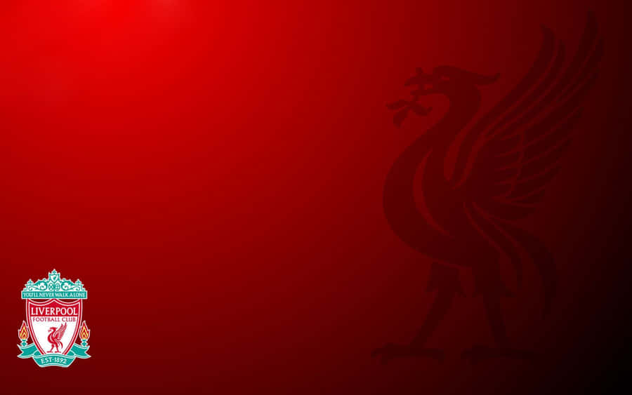 The Iconic Liverpool Fc Logo.' Wallpaper