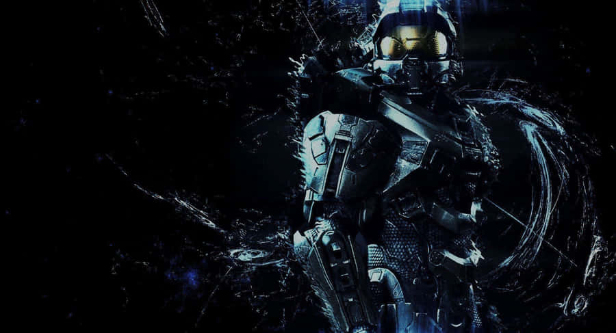 The Iconic Master Chief From The Halo Series Wallpaper
