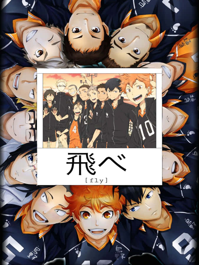 The Karasuno High School Boys' Volleyball Team Wallpaper