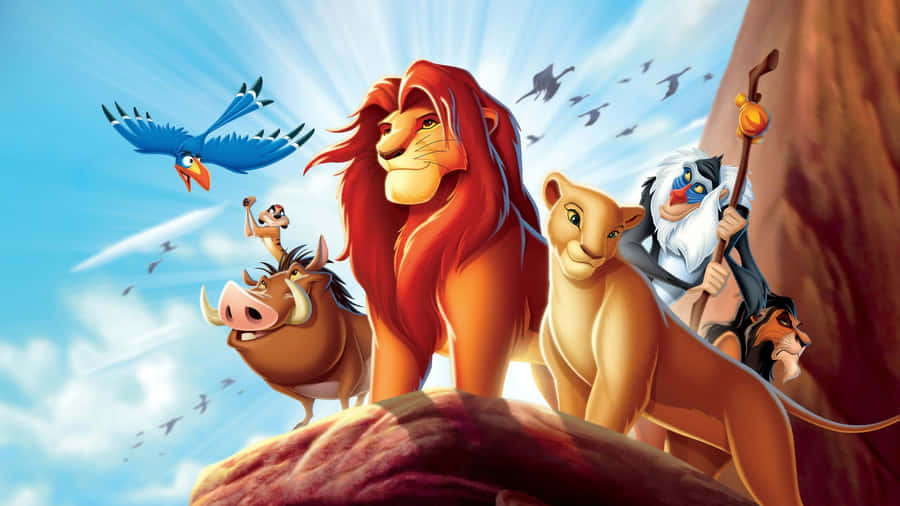 The Lion King Movie Poster Wallpaper