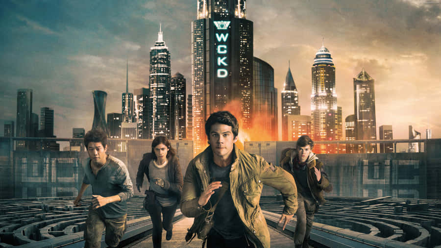 The Maze Runner Movie Poster Wallpaper