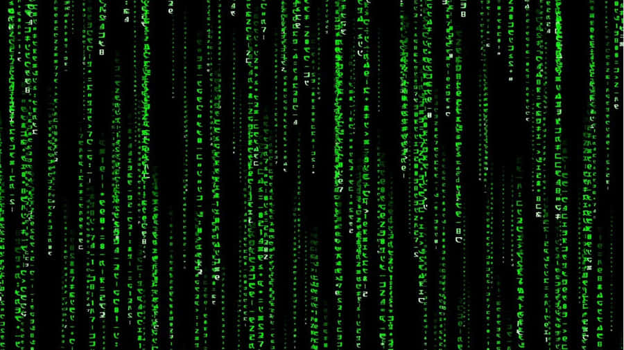 The Mesmerizing Matrix Code Wallpaper