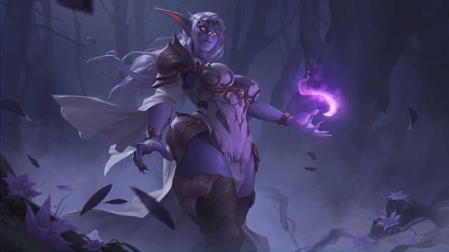 The Night Elf Azralith Wow 4k Wallpaper