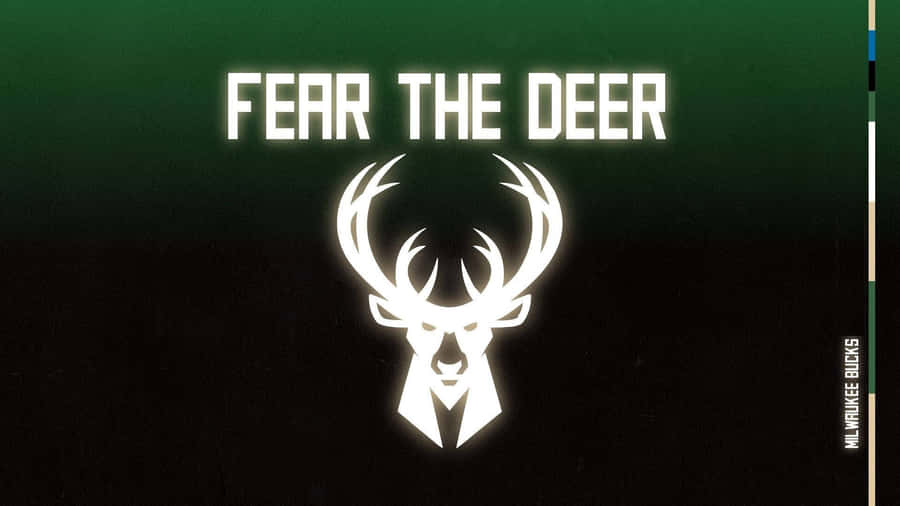 The Official Logo Of Milwaukee Bucks Wallpaper