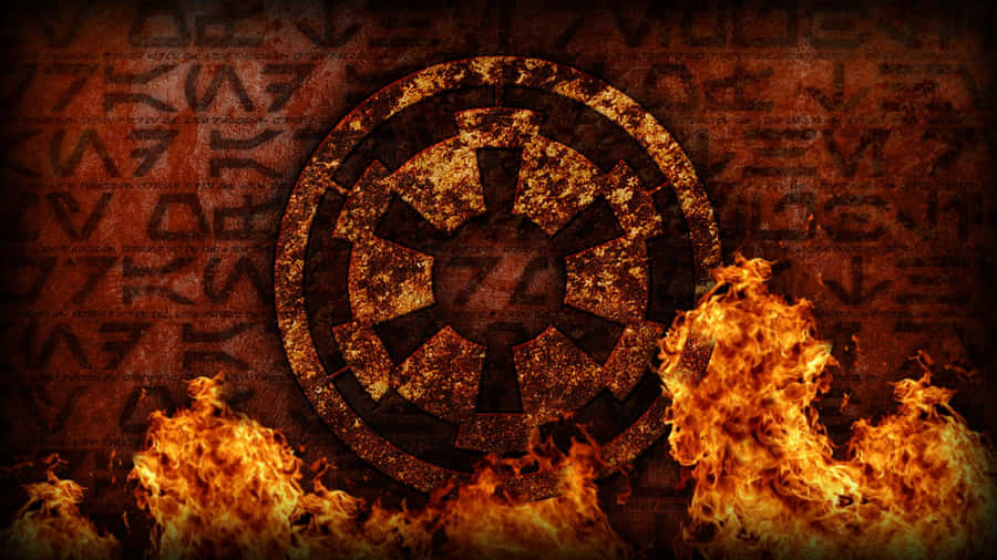 The Official Logo Of The Empire From Star Wars Wallpaper