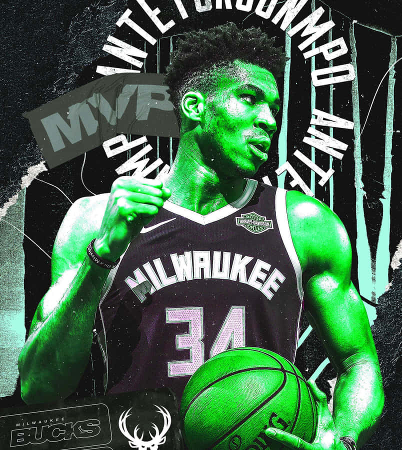 The Official Logo Of The Milwaukee Bucks. Wallpaper