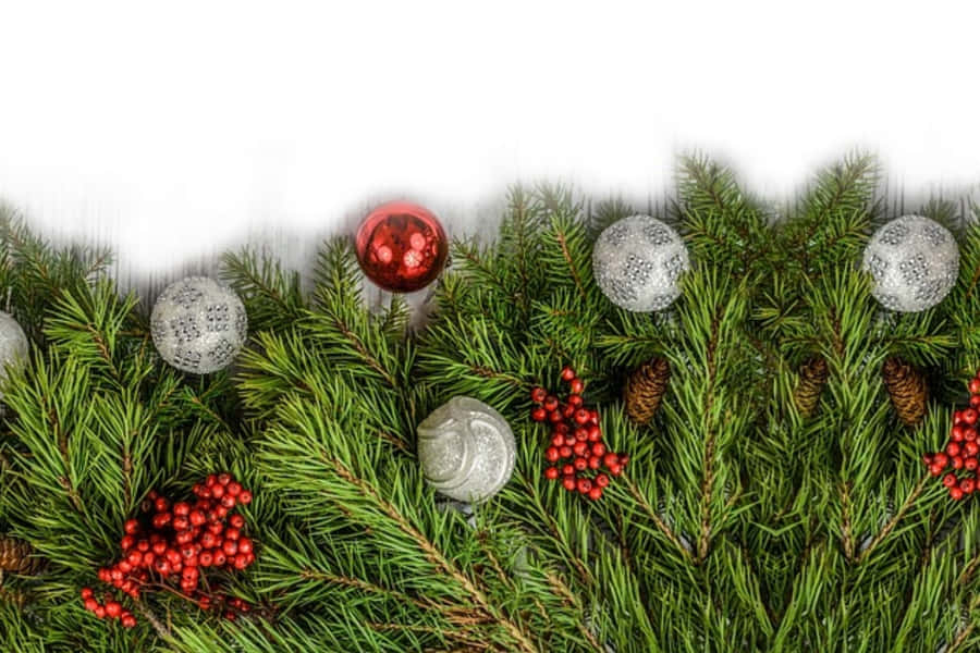 “the Perfect Christmas Ornament To Decorate Your Home” Wallpaper