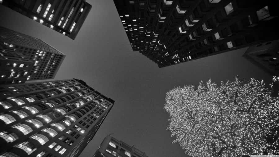 The Perfect Place To Spend A Quiet Christmas Night Wallpaper