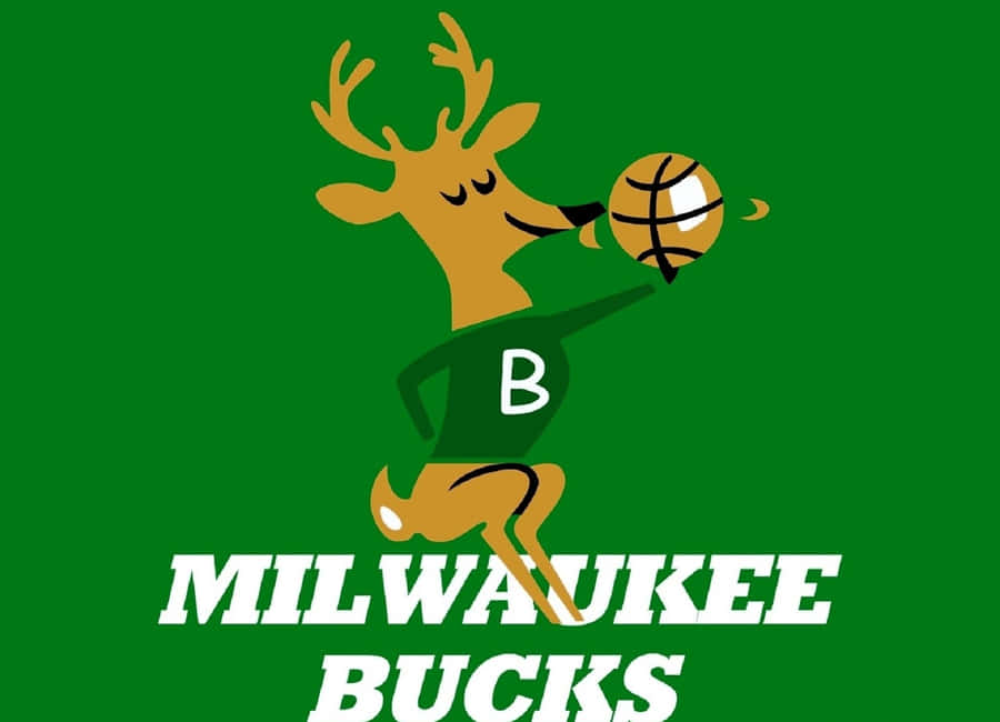 The Primary Logo Of The Milwaukee Bucks Wallpaper