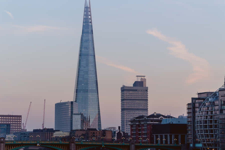 The Shard At Dusk Wallpaper